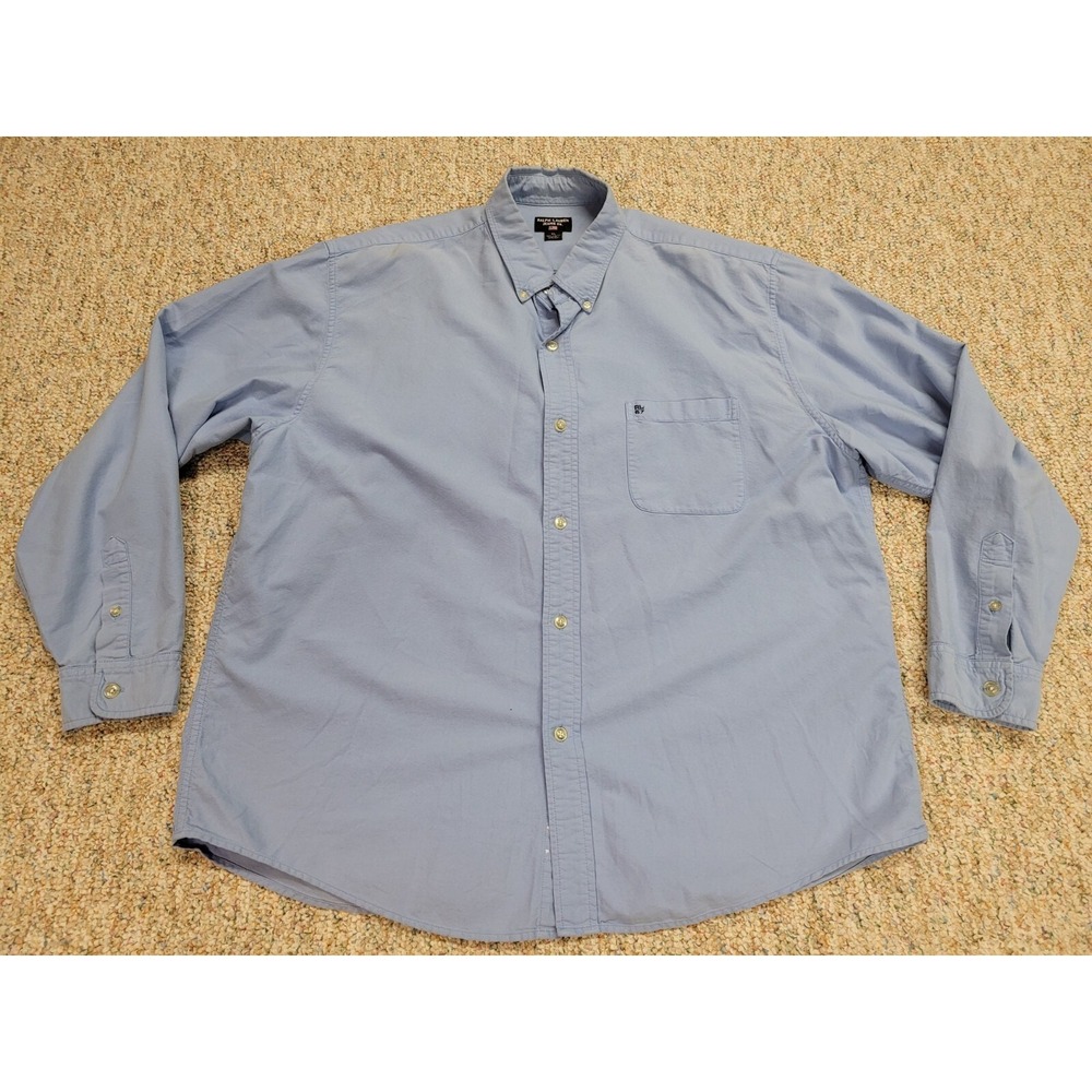 Ralph Lauren Jeans Co Shirt Mens XL Blue Oxford Button Down RL67 Preppy